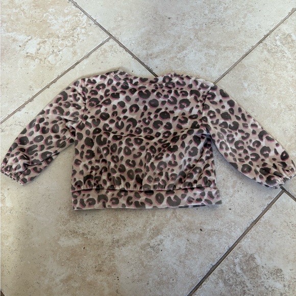 Cat & Jack Leopard Print Kids Matching Set - Pink and Brown - Picture 3 of 5
